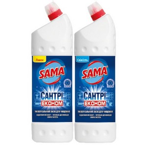 Universal cleaner "Santri-Econom" TM "SAMA" 1000 ml.