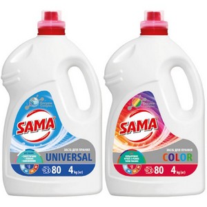 Washing detergents of SAMA TM 4 kg.
