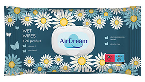 Wet wipes Air Dream TM 120 pcs