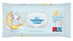 Wet wipes baby Air Dream TM 120 pcs.