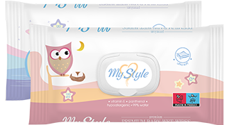 Wet wipes baby TM “My Style” 120 pcs.