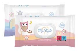 Wet wipes baby TM “My Style” 72 pcs.